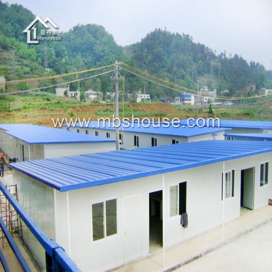 Prefabricated T Style Worker House Residence House