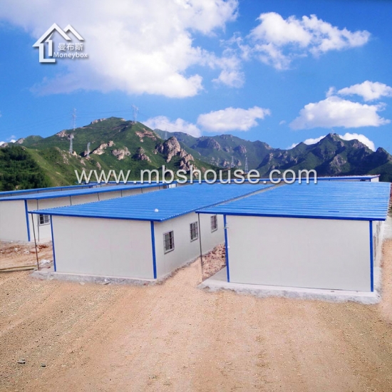 Low Cost Prefab House Steel Structure Temporary Worker Accommodation Prefab House