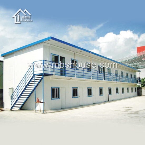 Low Cost Prefab House Steel Structure Temporary Worker Accommodation Prefab House
