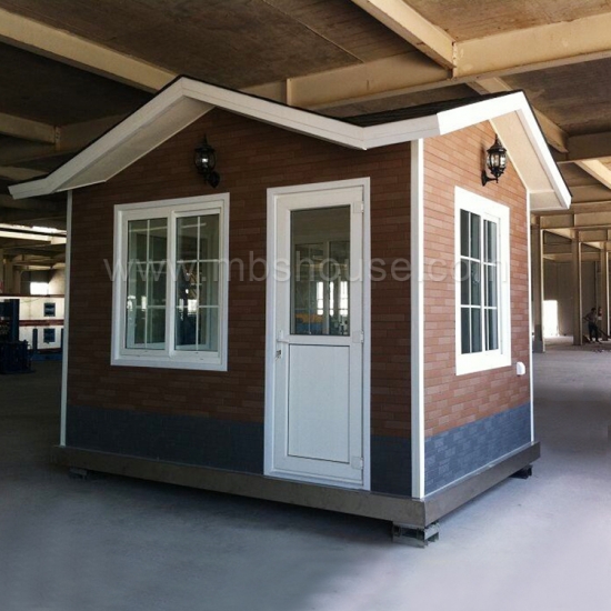 Flexible Layout Luxury Prefabricated Mobile Small House Sentry Box