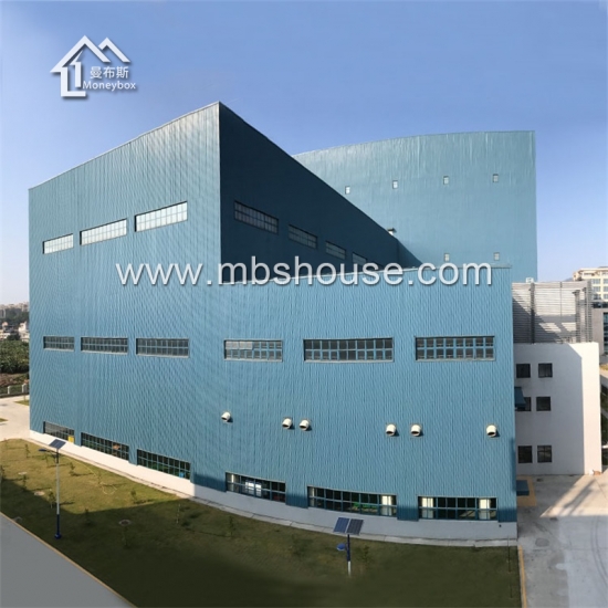 Luxury Steel Structured Framed Building Commercial Mall/Office Building/Show Hall