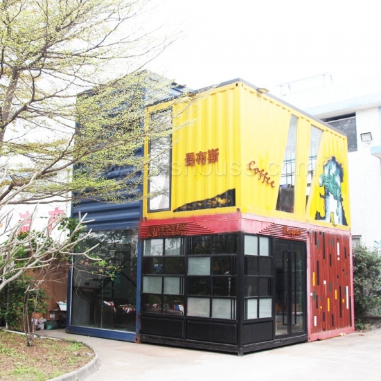 Modern Design Popular Luxury 20FT 40FT Container Bar Cafe Coffee Shop  Container - China Prefabricated Container House, Prefabricated Building