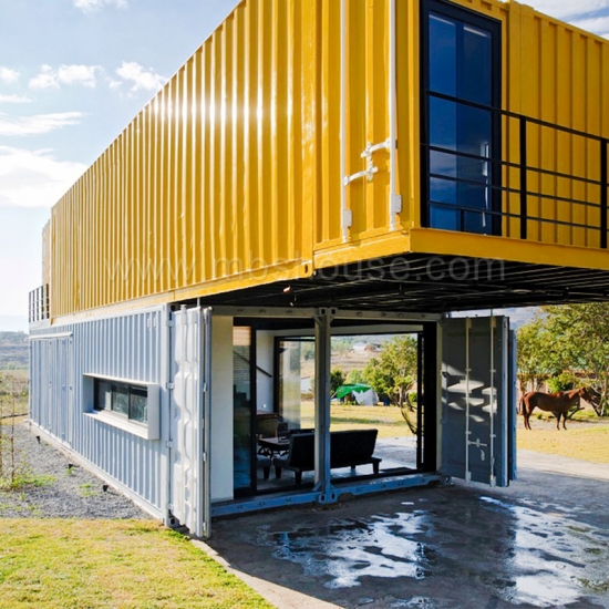 Holiday House Prefabricatd Luxury Shipping Container House