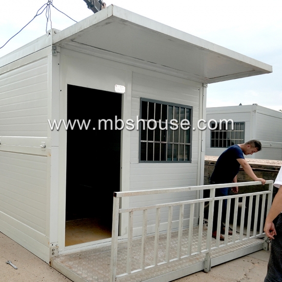 Easy Assembly Double Floors Prefabricated Mobile Folding Container House