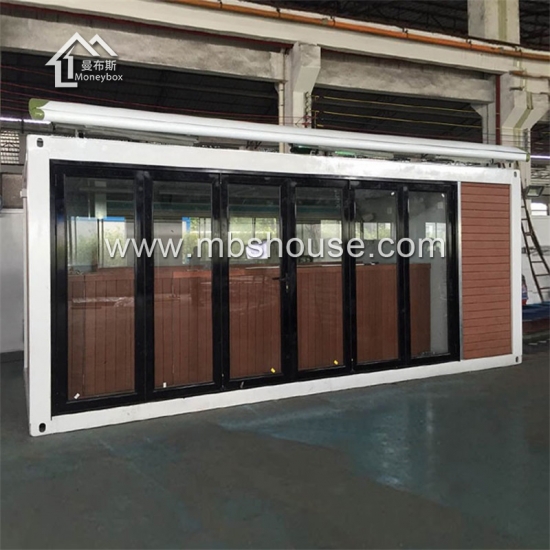 Newly Fashionable Mobile Prefabricated Flat-Pack Container Coffee Shop Design