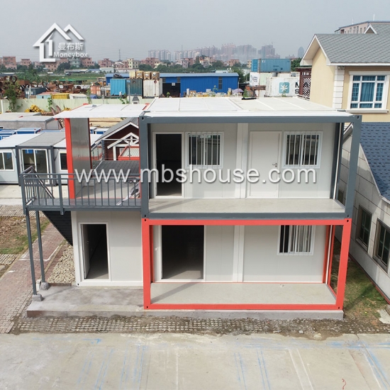 Factory Price Two Story Prefabricated House Living Container House in China