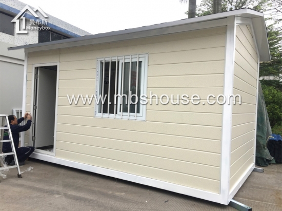 Quick Installation Luxury Prefabricated Flat Pack Container House