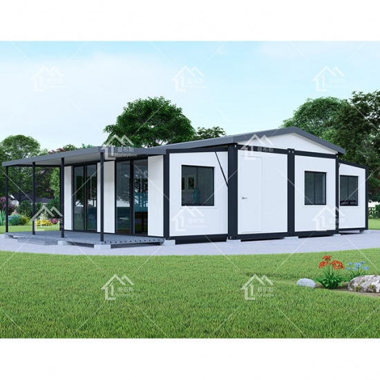 40ft Luxury Prefab Modular Three Bedrooms Expandable Container House