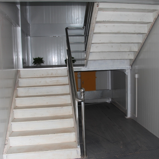 Easily assembled Office container for construction site