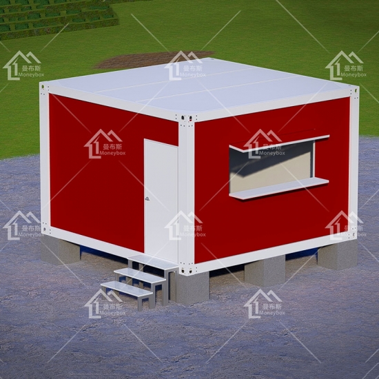 10ft Outdoors prefabricated tuck shop container