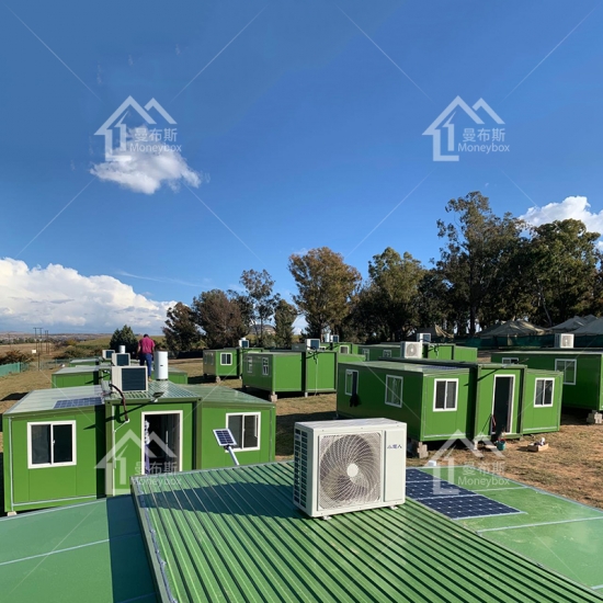 Fully Furnished Prefabricated Expandable Container House with AC