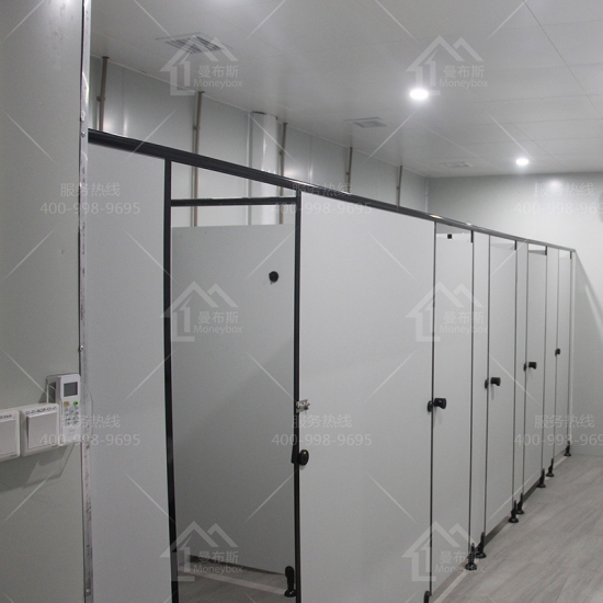 Full equipped Prefab Container toilet with shower room