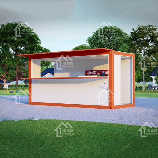 Prefab Mobile Popular Container Food Carts Street Fast Food Shop