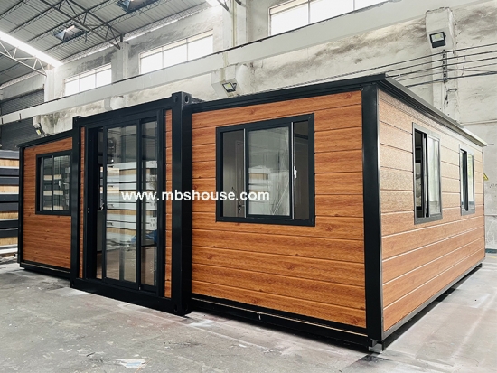 China Hot Sale Container House With Outside Cladding