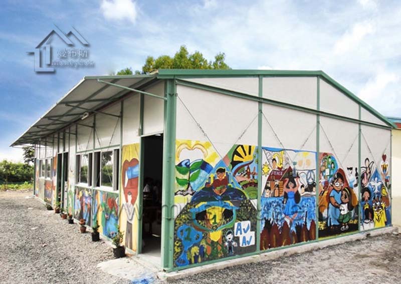 Prefab Classroom for Kindergarten in Mexico