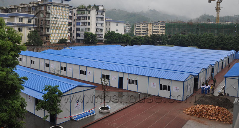 Prefabricated K type School Classroom in Sichuan
